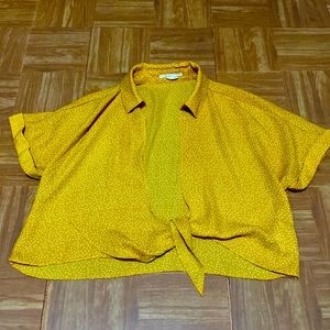 Urban Outfitters Tie front top